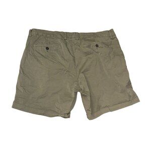 Goodthreads Mens Green Cotton Shorts Size 38 Made In Bangladesh